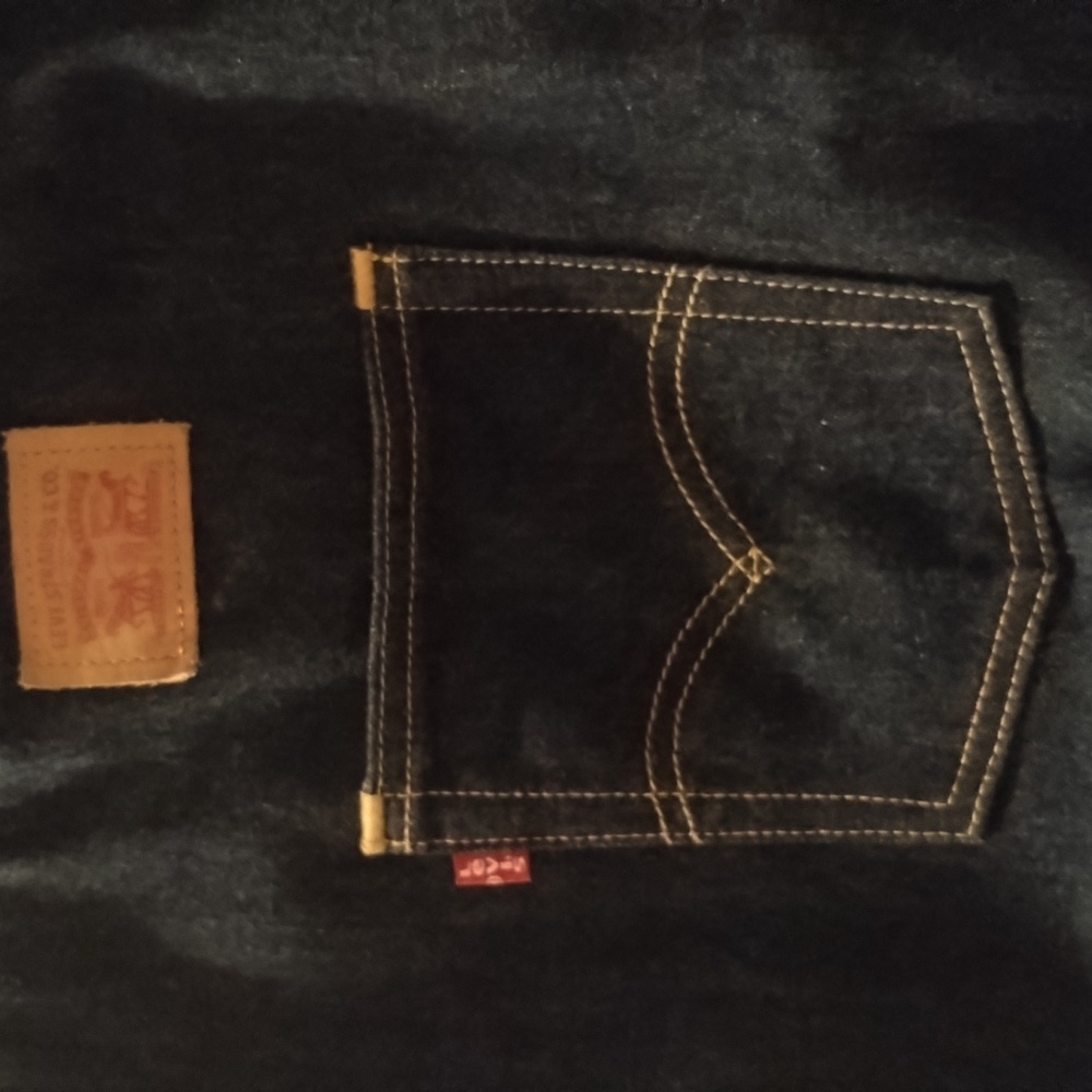 Men's Blue Denim Jeans - Picture 3 of 3